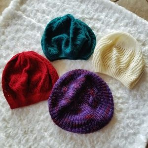 ❤SOLD❤ Knitted Beanie Bundle